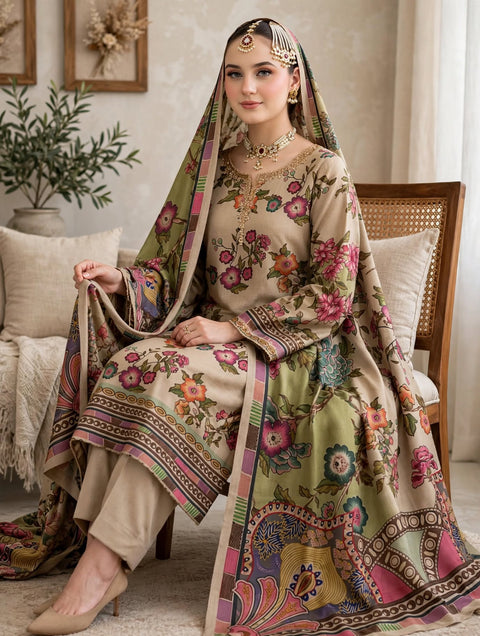 🔥 #Winter’s Kalamakari Pashmina 72 Grade Excellent Quality 3 PC 👗