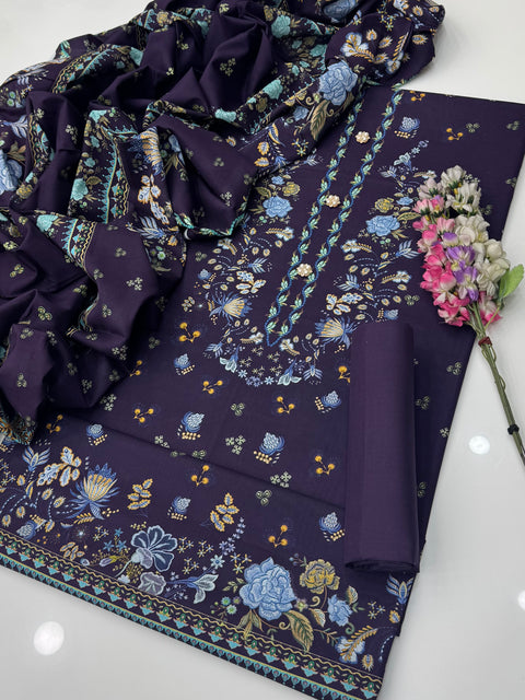 🔥 💯% ORIGINAL MUASAMMARY BRAND KHADDAR 3 PC 🔥