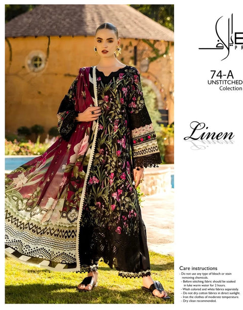 🔥 BRANDED HIT CODES LINEN 3 PC Dress 👗