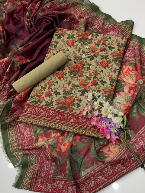 🔥 #BINSAEED 100% ORIGINAL LAWN 3PC 💕