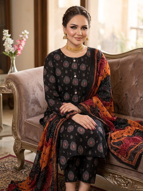 🔥 #TRENDING #BINSAEED LAWN 3PC 🔥