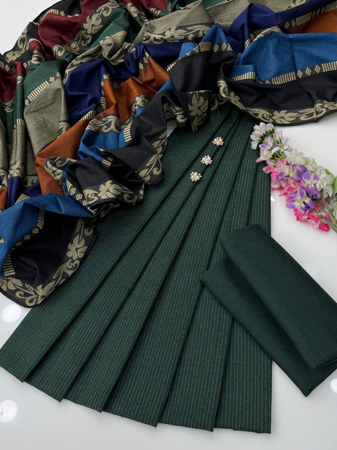 🔥 ONLY #1850/-Pkr Embrace The Elegance of Mid Season Multani Khaadi Soosi 3 PC 👗