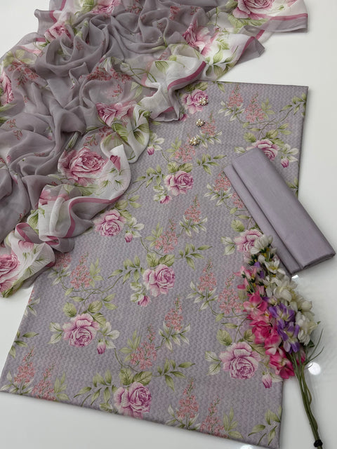 🔥 ONLY 2450/-PKR MPRINT LAWN 3PC 🔥