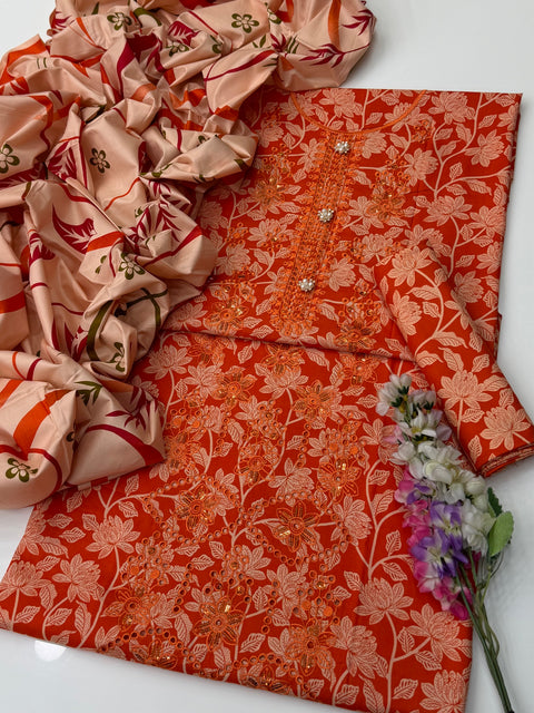 💕ONLY 2650/-PKR 3PC #LINEN 💕