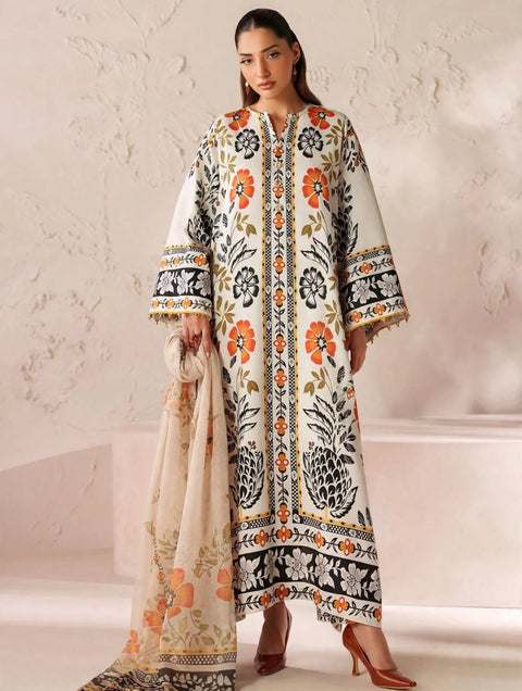 💕 ONLY 2450/-PKR #BRANDED SILK 3PC 💕