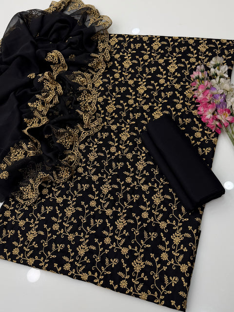 🔥 CHIKANKARI LAWN BL-2🔥