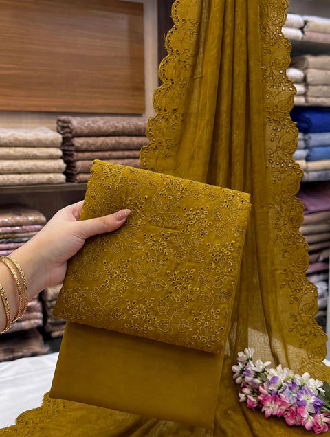💕 #WINTER’s #CHIKANKARI 3PC💕