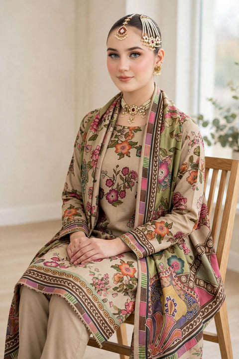 🔥 #Winter’s Kalamakari Pashmina 72 Grade Excellent Quality 3 PC 👗