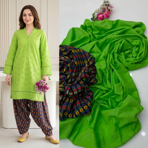 🔥 ONLY #2350/-PKR #CHIKANKARI 2PC 💕