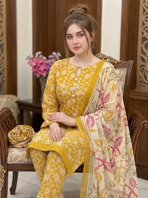 🔥 #BRANDED #LAWN 3PC 🔥