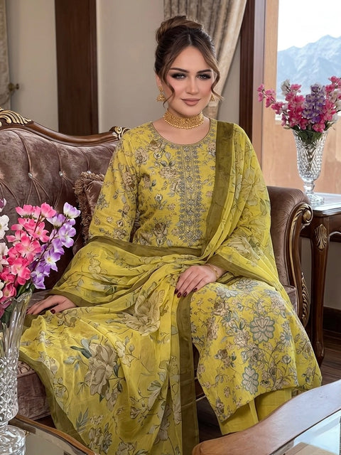 🔥 JUST 2650/-PKR LAWN 3 PC 💕