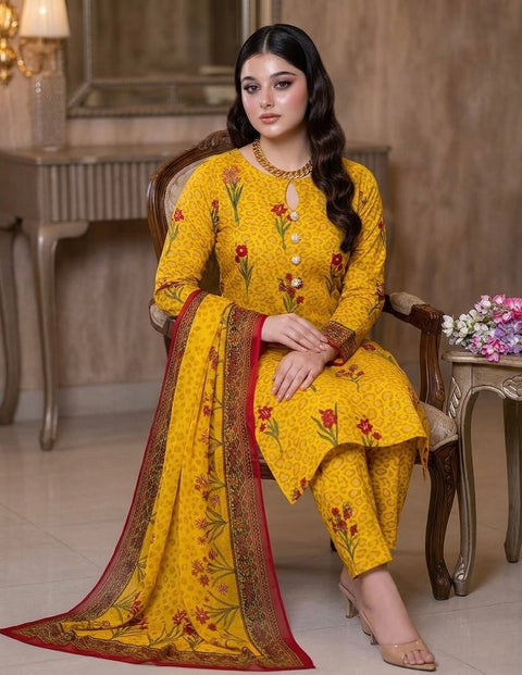 🔥 #M.PRINTS #LAWN 3PC 🔥