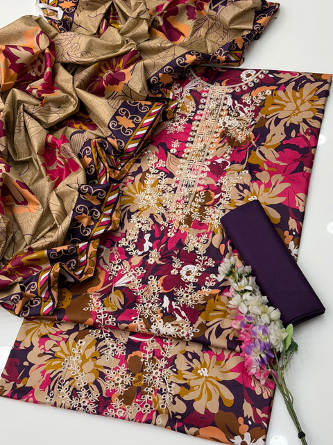 💕ONLY 2650/-PKR 3PC #LINEN 💕