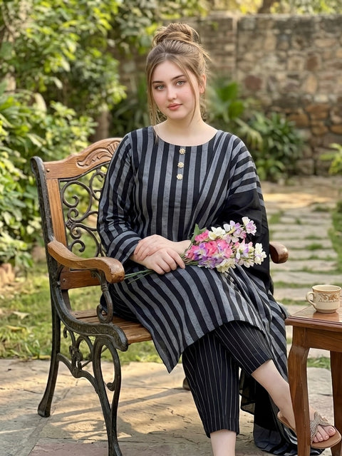 🔥 ONLY #1550/-PKR Multani Khaadi 3 PC 🔥