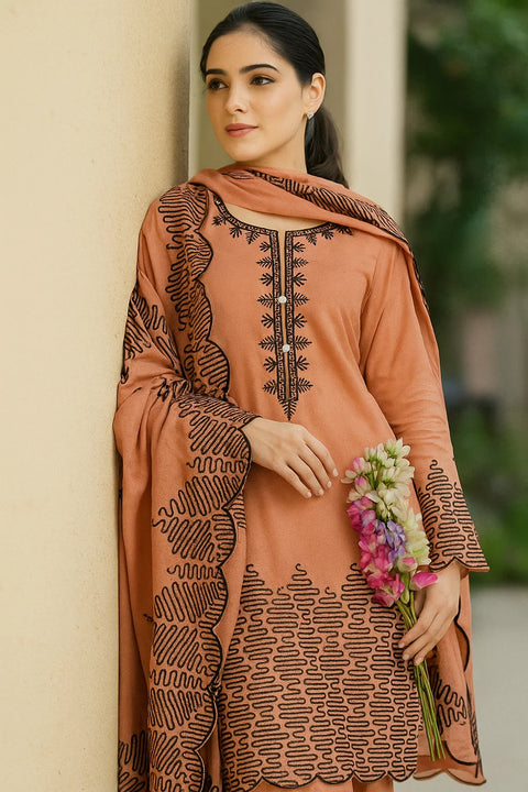 💕 #Winter’s Beautiful And Elegant Fancy Sequence Embroidery 🧵 Dhanak 3 PC 👗