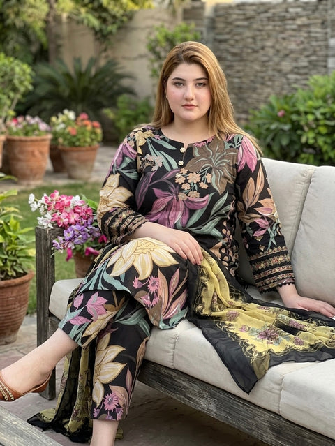 🔥 #BRANDED #LAWN 3PC 🔥