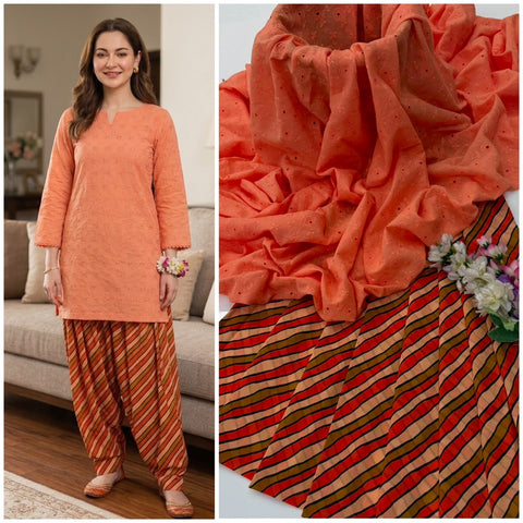 🔥 ONLY #2350/-PKR #CHIKANKARI 2PC 💕
