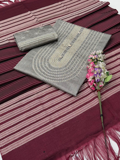 🔥 #WINTER’s Most Beautiful Sequence Work 3 PC Dress 👗