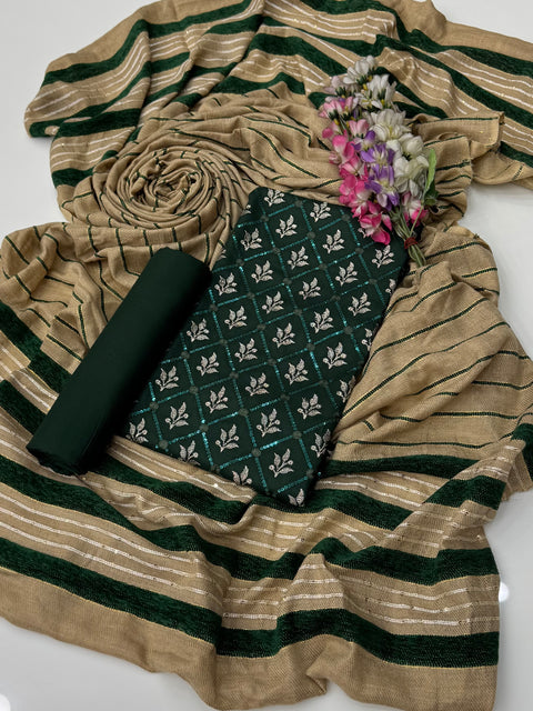 🔥 #ONLY 2350/-PKR WINTER’s DHANAK EMBROIDERED 3 PC 👗