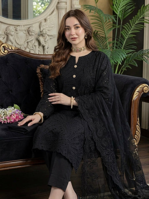 🖤 #BLACK #CHIKANKARI 🖤