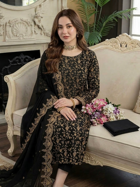 🔥 CHIKANKARI LAWN BL-2🔥