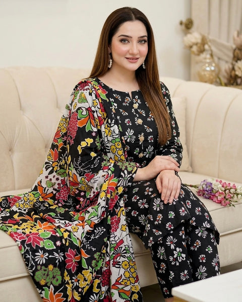 🔥 ONLY 2350/-PKR #MPRINTS #LAWN 3PC 🔥