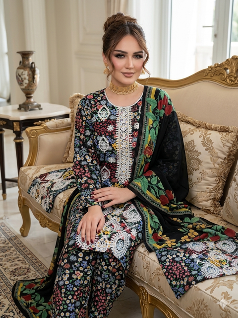 🔥 JUST 2650/-PKR LAWN 3 PC 💕
