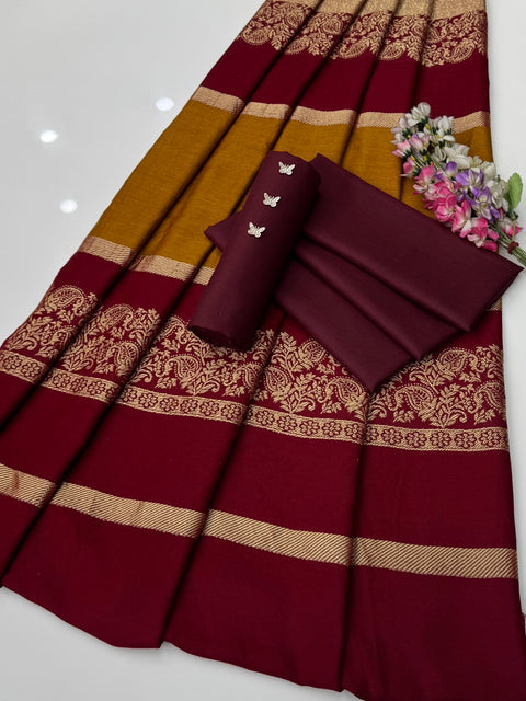 🔥#WINTER’s Beautiful & Elegant Style Dhanak Marina 3 PC 👗
