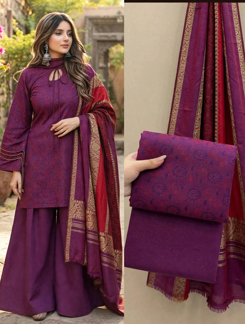 🔥 ONLY #1850/-PKR #WINTER Soosi 3PC 🔥