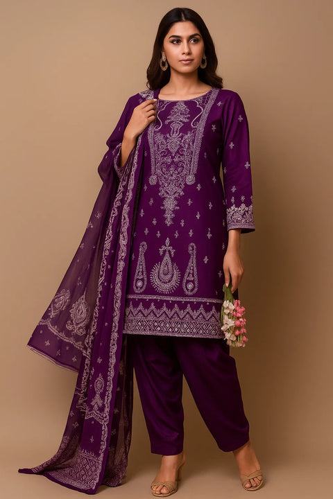🔥 #SALE ON FANCY LAWN 3 PC DRESS 👗