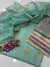 Cross Stitch Golden Sequence Embroidery 🧵 Khaadi Cotton Net 2 Pc Dress 👗