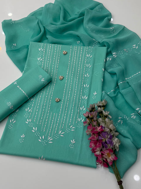 💕 #HANDMADE #LAWN 3PC🔥
