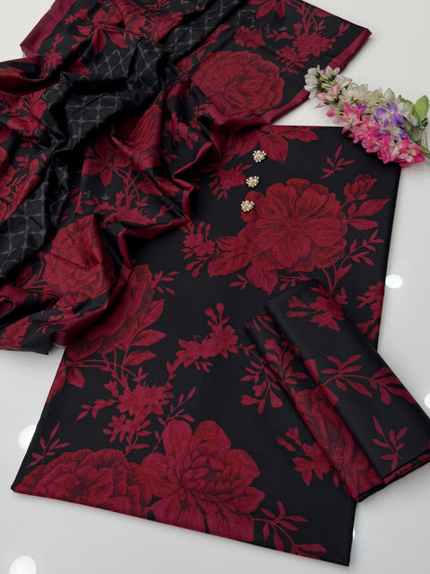 💕 ONLY 2650/-PKR #WINTER’s Premium Dhanak Printed 3PC 💕